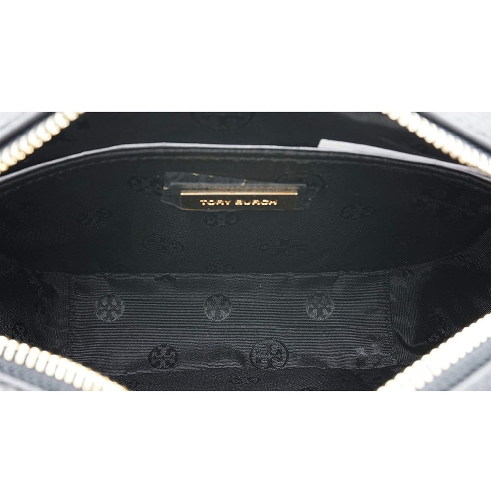 Tory Burch Thea Camera Crossbody Black Bag - Picture 6 of 12